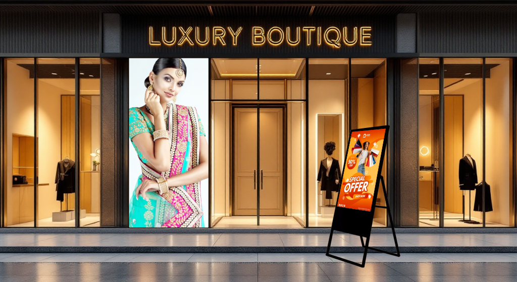 How to Choose the Right Digital Signage Display for Your Storefront